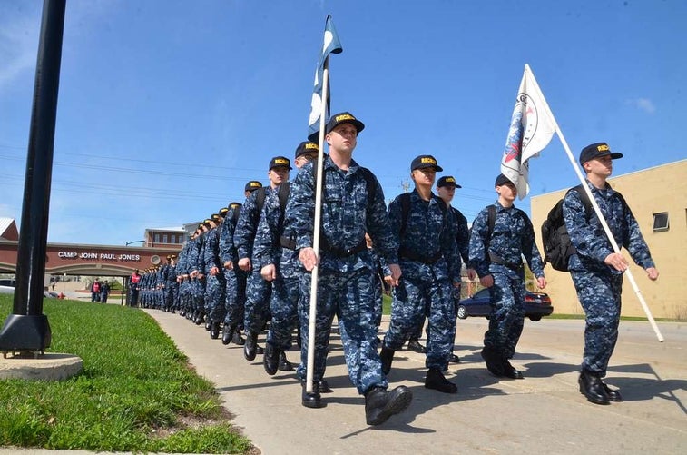 Navy boot camp trainers must spend 90 days away from families in lockdown measure
