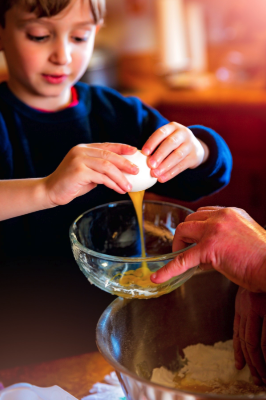 4 tips for cooking with kids