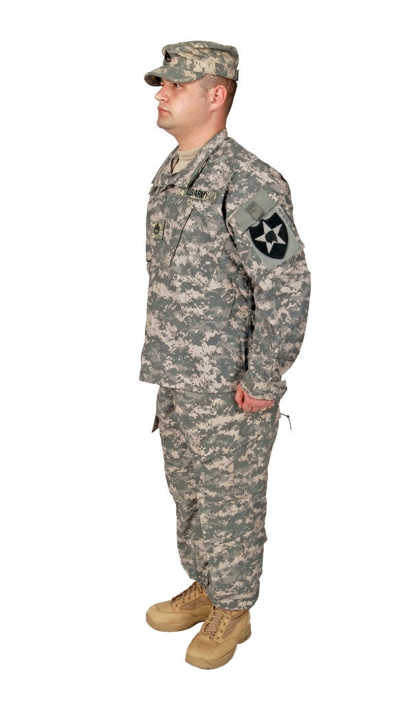 10 US Army BDU ACU Knopf Uniform Buttons Knöpfe OD Green oliv 