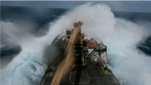 United States Navy, Coast Guard and Air Force battle storms in new NATGEO show