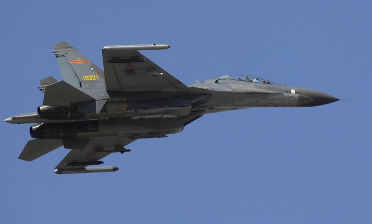In latest dust-up, China sends fighter jets into Taiwan’s airspace amid history US official visit