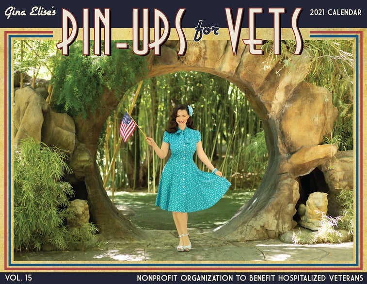 A pandemic couldn’t stop the 2021 Pin-Up for Vets calendar