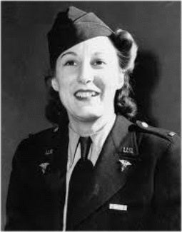 She was the first woman to receive both Purple Heart and Bronze Star