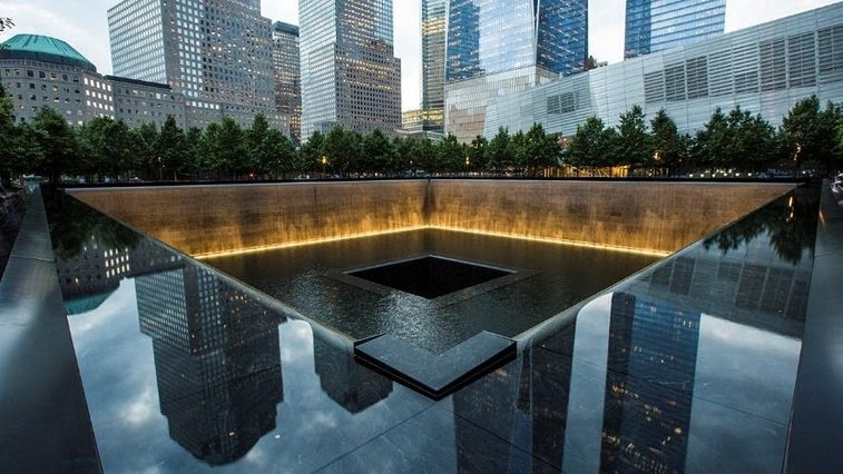 This 9-11 memorial hosts a unique survivor