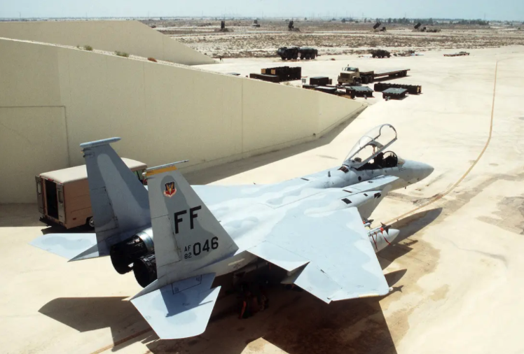 That time an F-15 landed without a wing