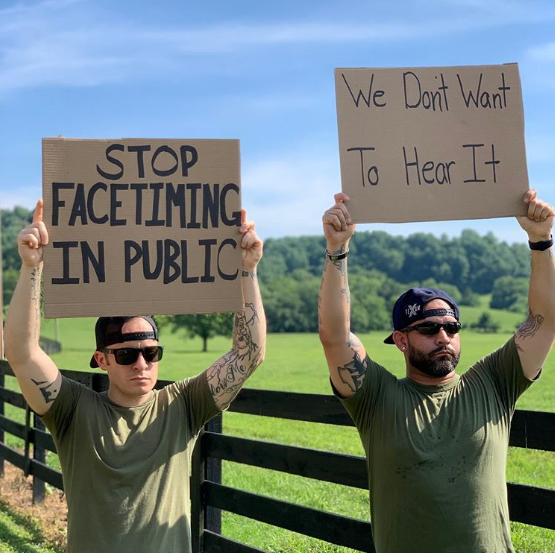 These veterans are bringing about positive change with cardboard signs