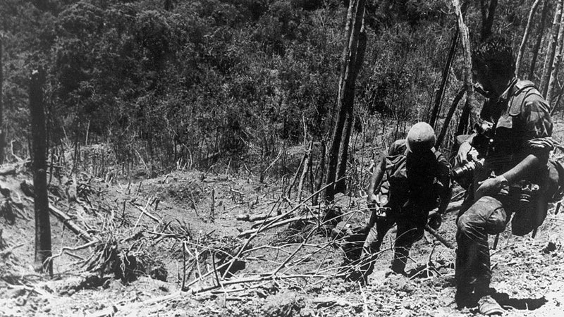 Watch this rarely seen footage of the assault on Hamburger Hill
