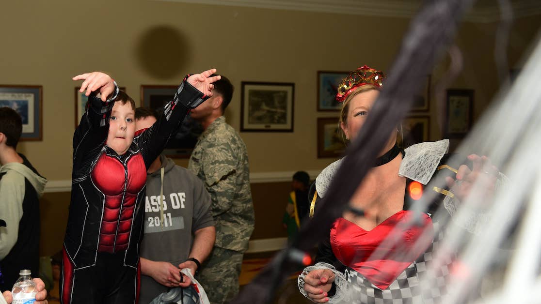 How to celebrate Halloween on a military base