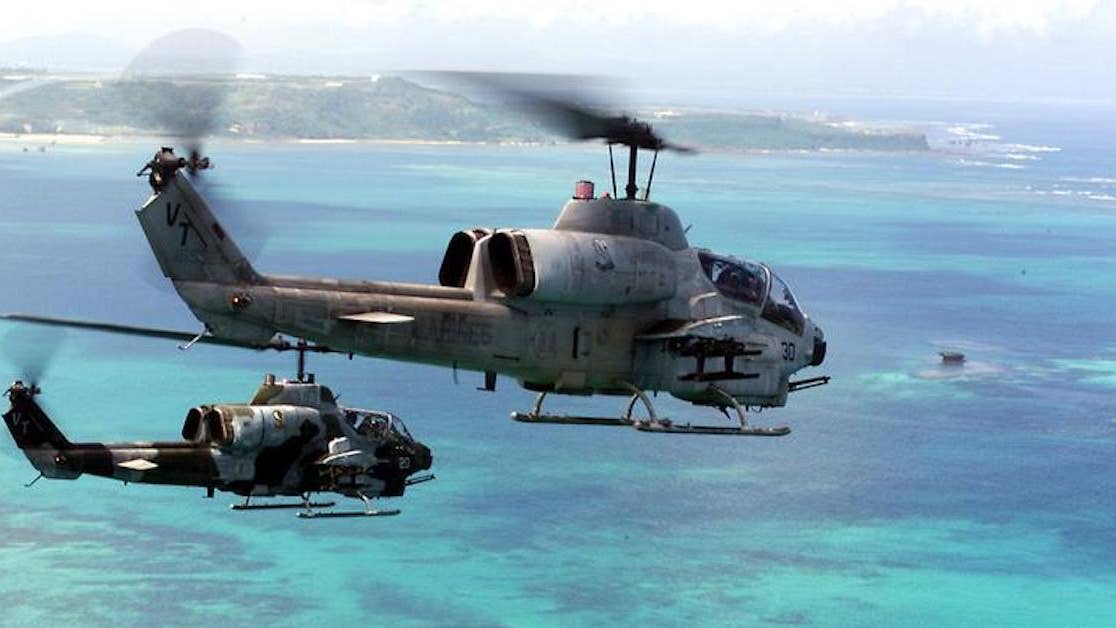 30 years later, the Marine Corps AH-1W Super Cobra makes its final flight