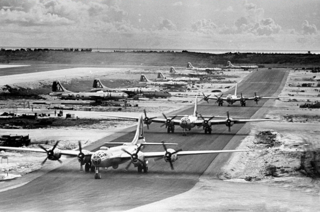 U.S. Air Force B-29s in 1945 (USAF Photo)