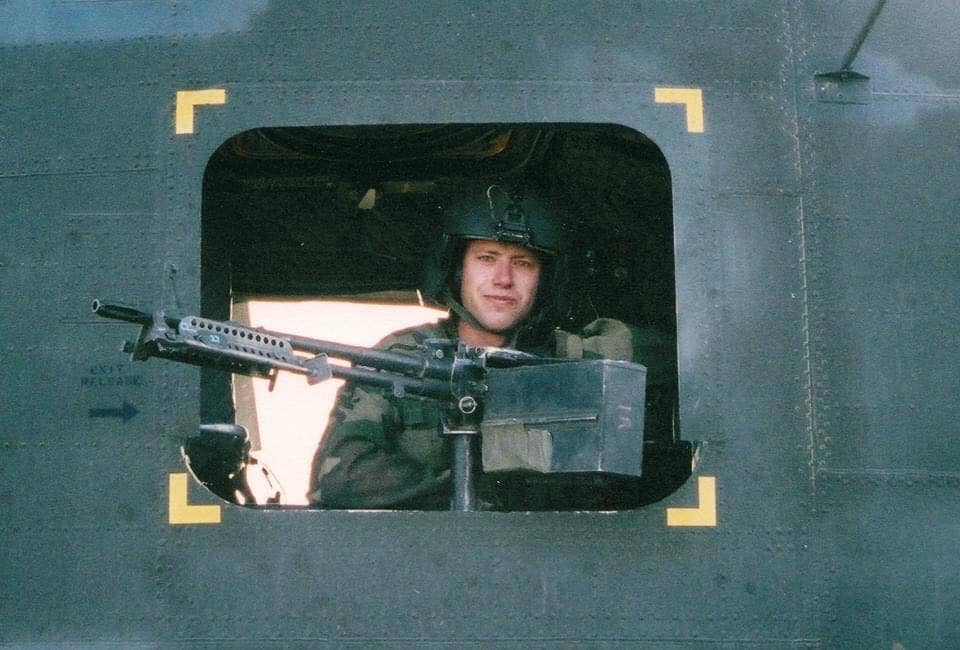 Steve Wickham served in an aviation unit prior to becoming a Ranger. Photo courtesy of Steve Wickham.