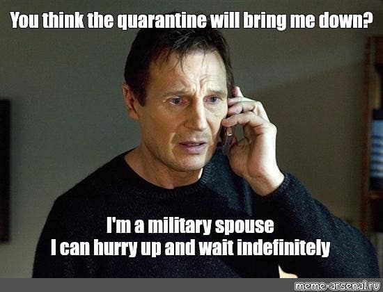military spouse meme