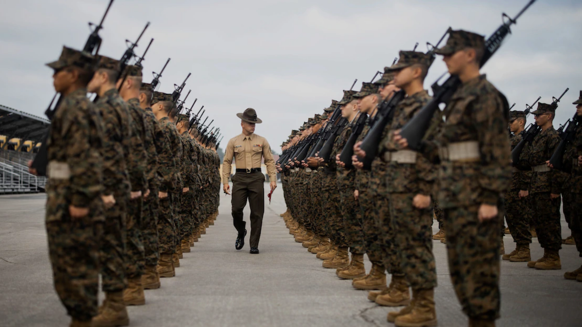 This is how U.S. Marines are the President’s Fist