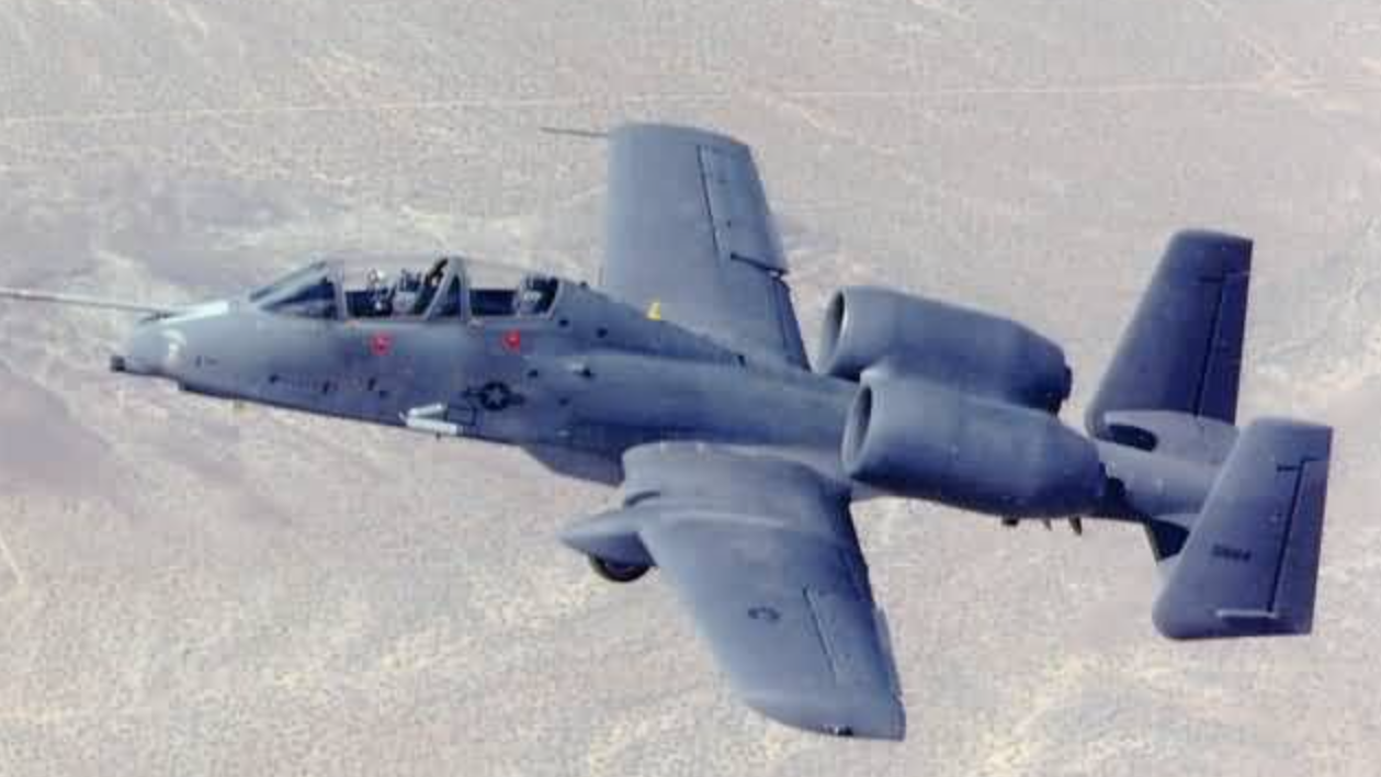 Have you seen the A-10’s two-seater cousin?