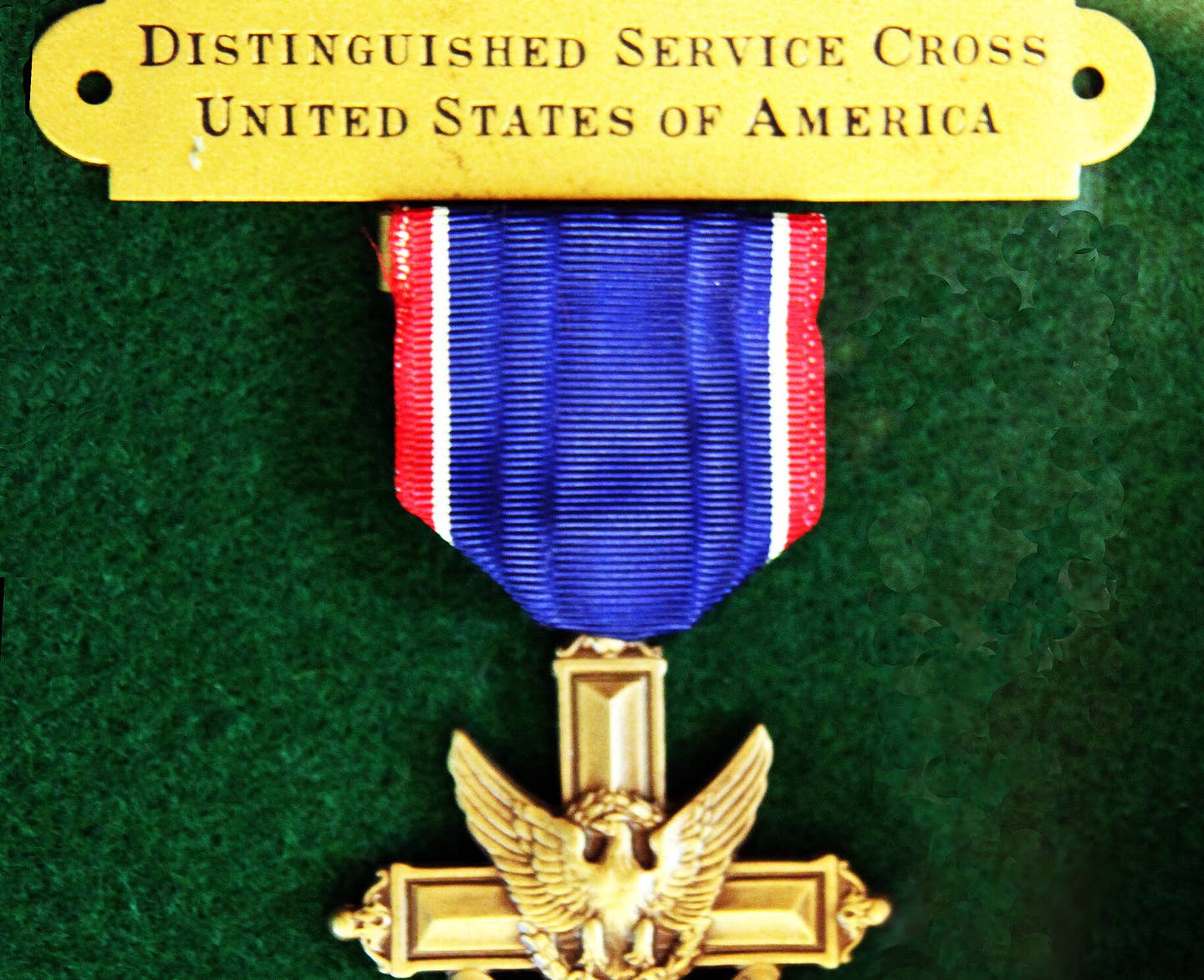 Chin received the distinguished service cross towards the end of his life