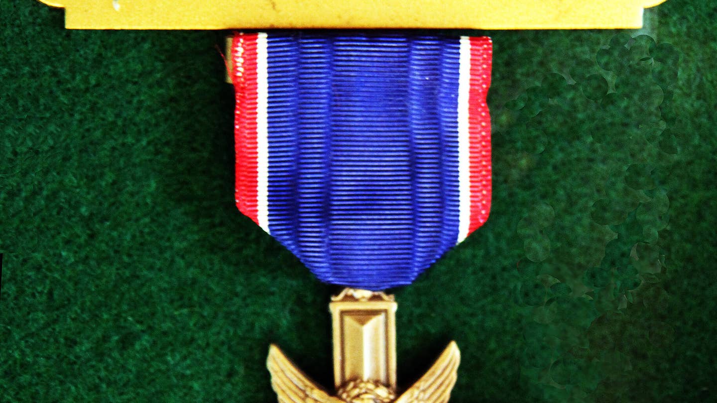 Chin received the distinguished service cross towards the end of his life
