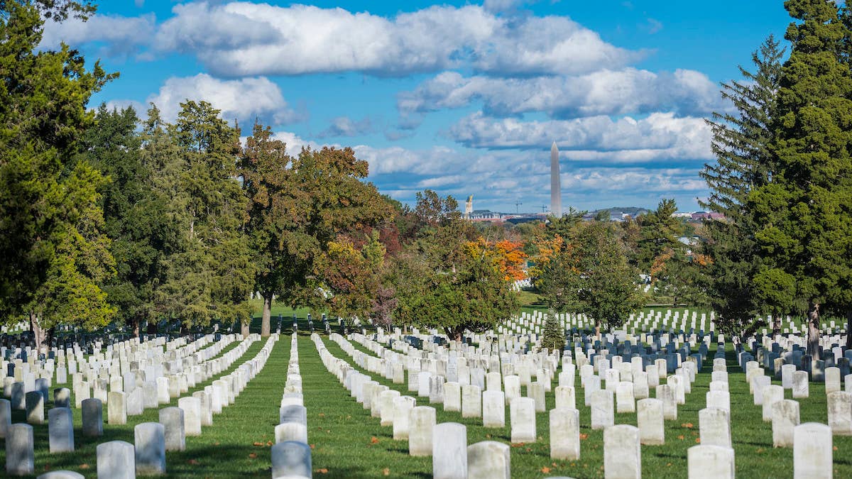 Famous graves at Arlington