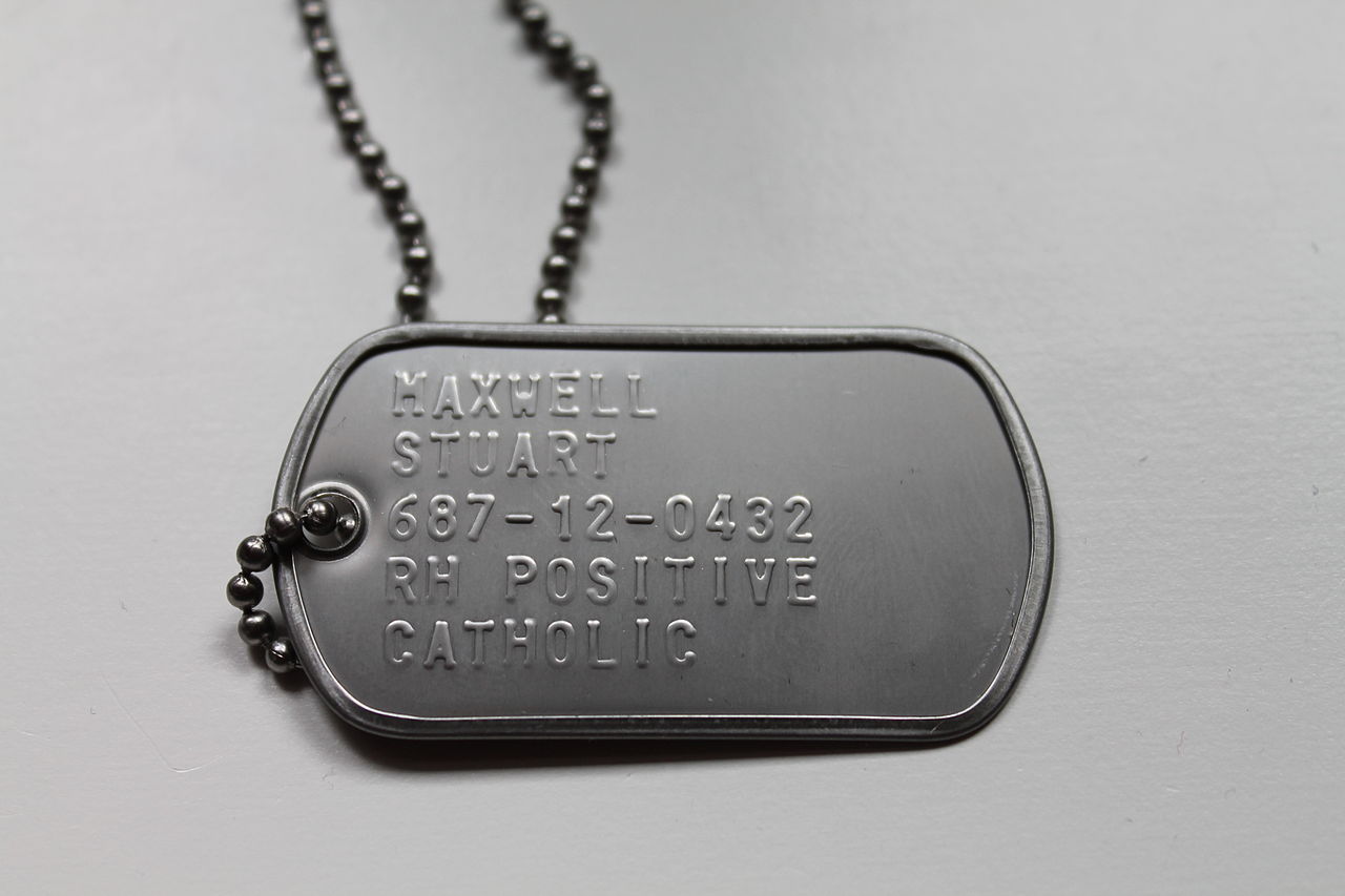 what do dog tags represent