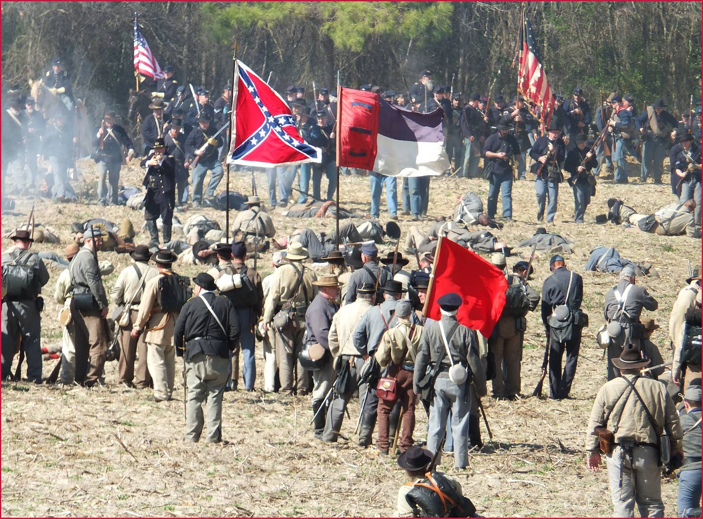civil war battle flag