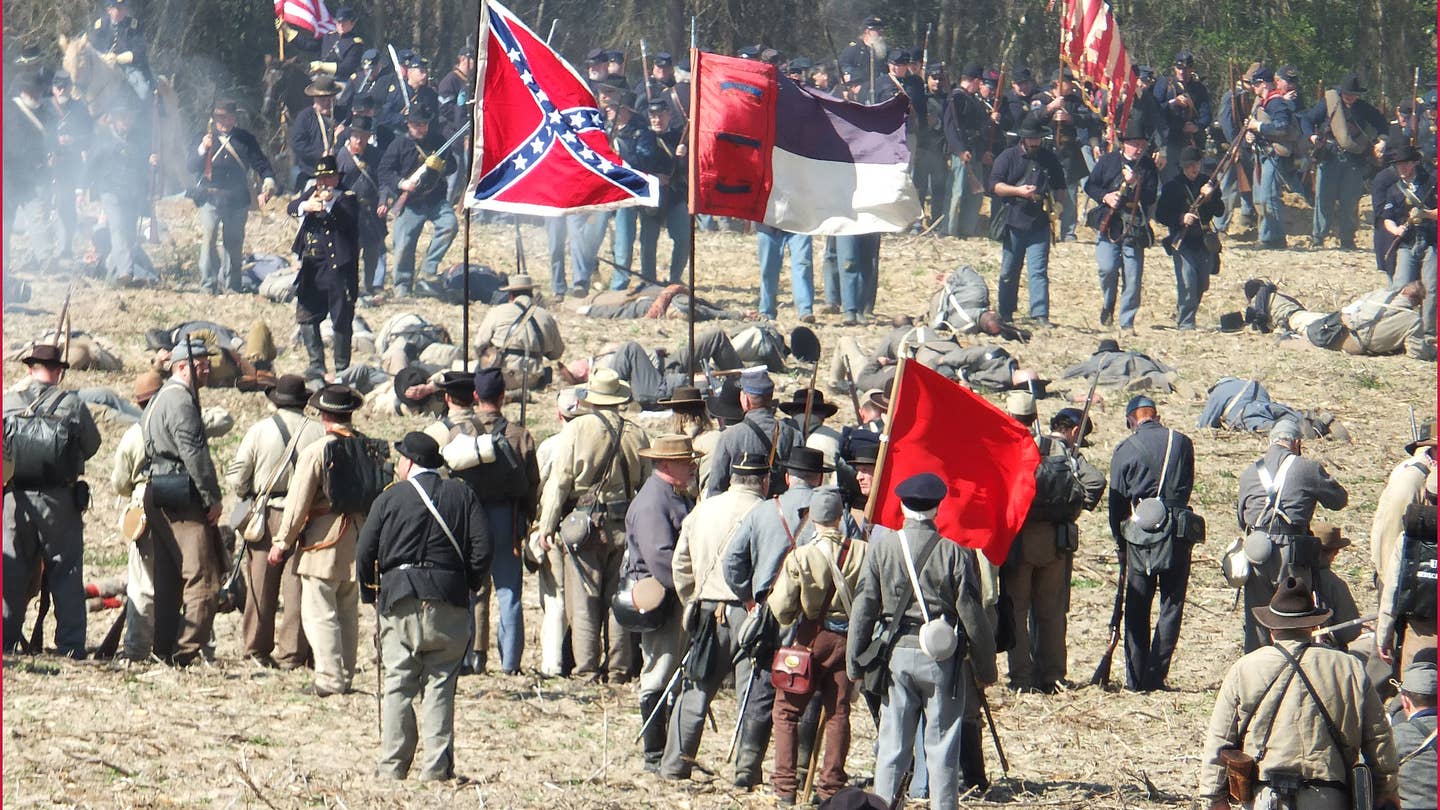 civil war battle flag