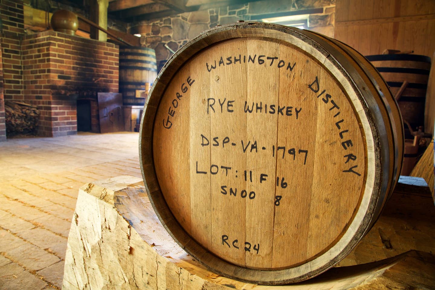george washington whiskey distillery