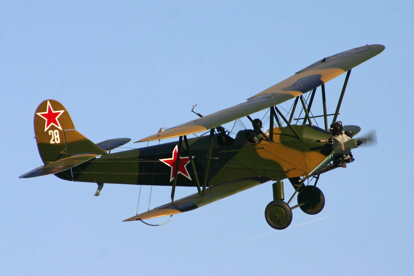 biplane from korean war