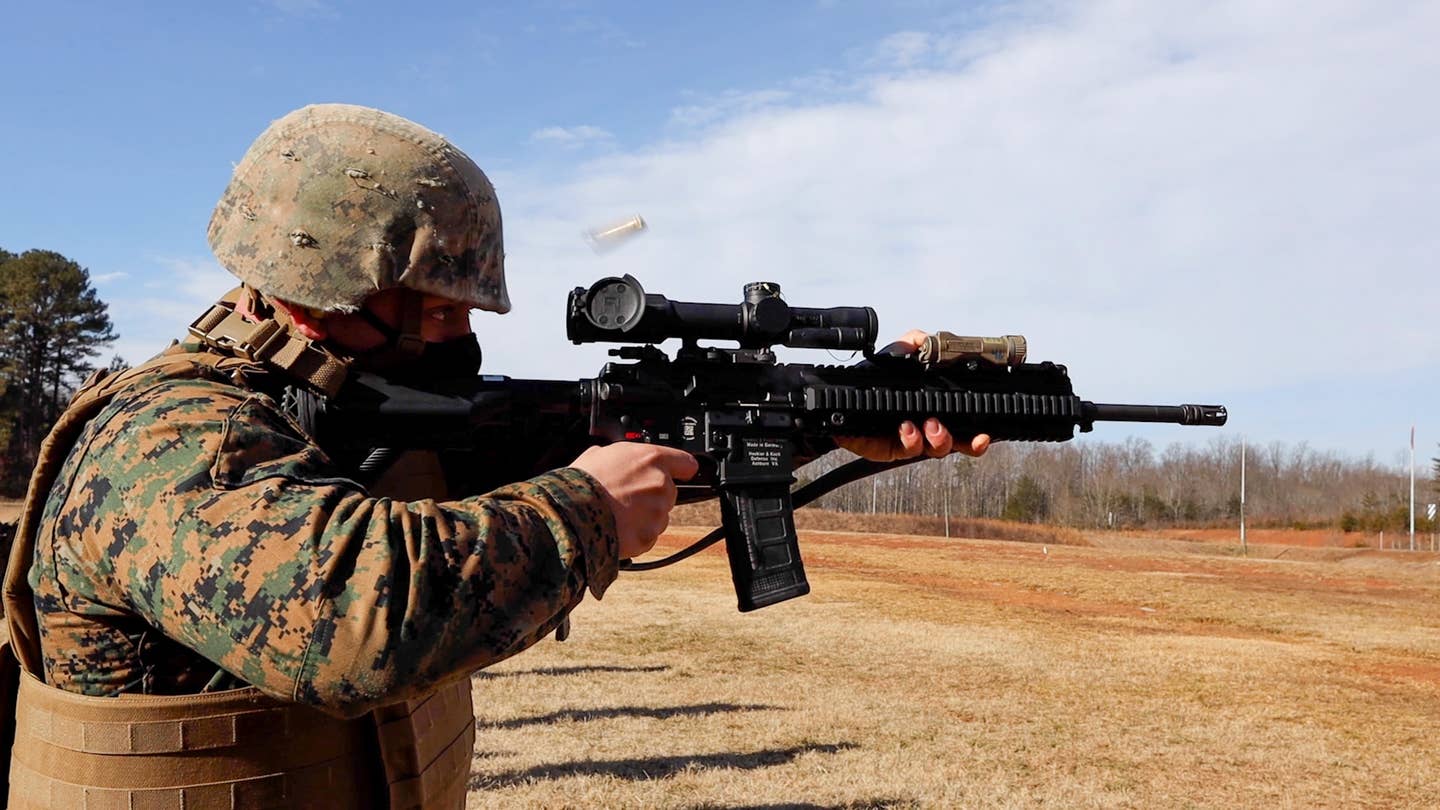 Marines with Weapons Training Battalion conduct the Annual Rifle Qualification train-the-trainer course on Marine Corps Base Quantico, Va., Feb. 17, 2021. The ARQ is replacing the current Annual Rifle Training to increase lethality by creating a more operationally realistic training environment which will be implemented service-wide by fiscal year 2022.