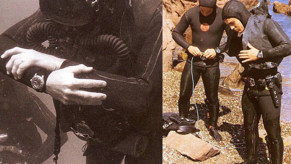 This trendy watch strap was invented by French combat divers