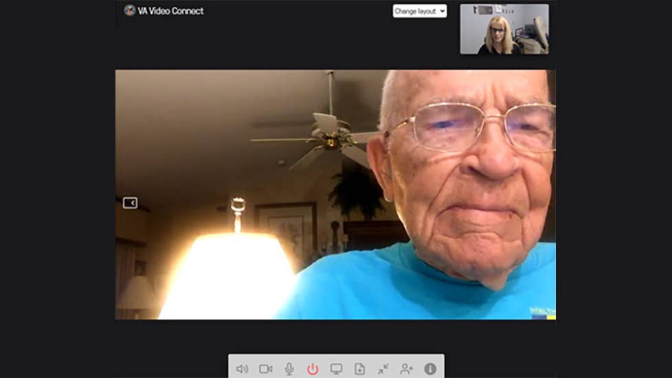 100-Year-Old Veteran loves VA telehealth