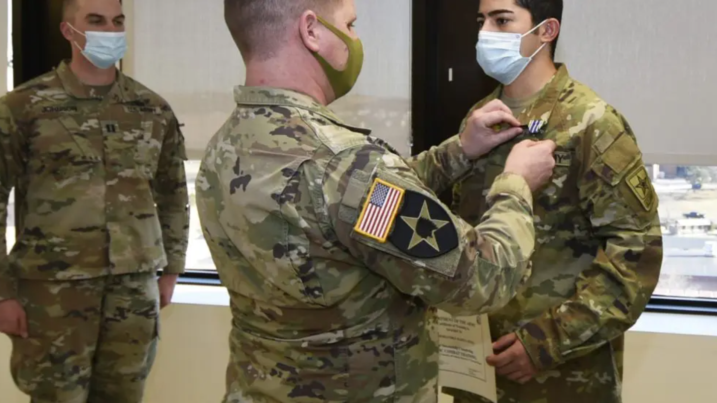 Army holds private BCT graduation for hospitalized soldier