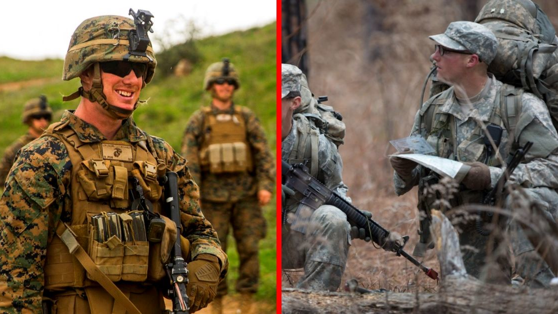 9 military phrases that differ between the USMC and the Army