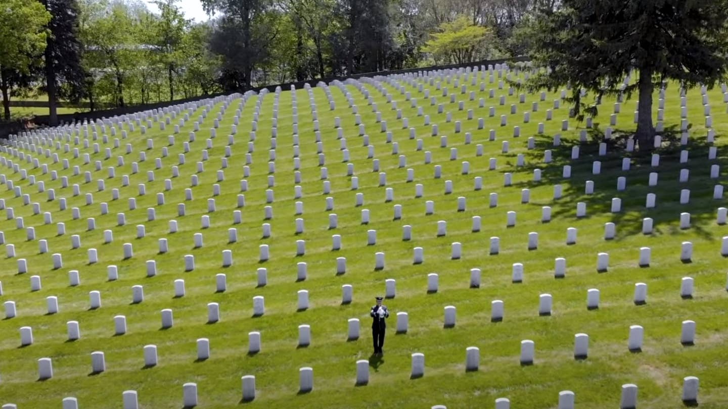 Honoring the fallen: Band shoots video in national cemetery