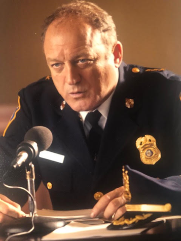 Doman as Major William Rawls in <em>The Wire</em>. Photo courtesy of John Doman.