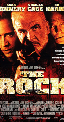 The blockbuster hit <em>The Rock</em>. Photo courtesy of IMDB.com.