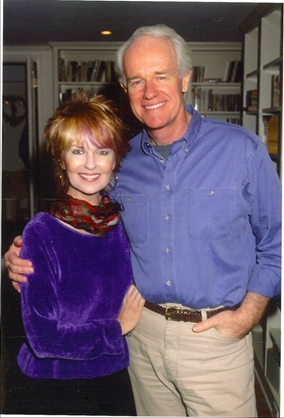 Farrell with his wife and actress Shelley Fabares. Photo courtesy of Charitybuzz.com.
