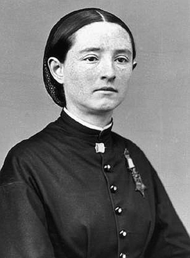 Dr. Mary Edwards Walker with her Medal Of Honor. Photo courtesy of Wikipedia.