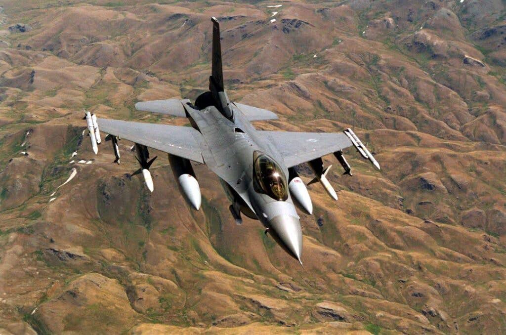 The F-16 Fighting Falcon, a living legend. (U.S. Air Force photo)
