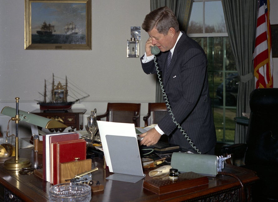 The origin of the famous ‘red phone’ in the Oval Office
