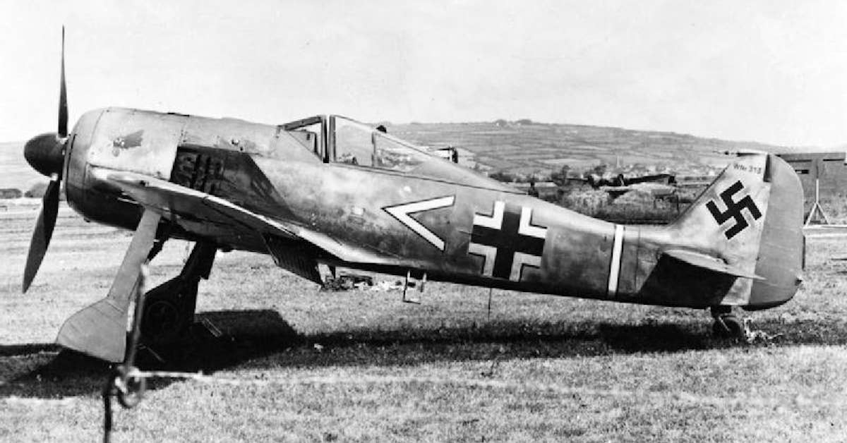 Luftwaffe pilot plane
