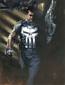 The rest of the heroes can handle all the big superhero fights. The Punisher is after all the scum the caped heroes won't touch and he'll make sure they stay down. (Wikimedia Commons)