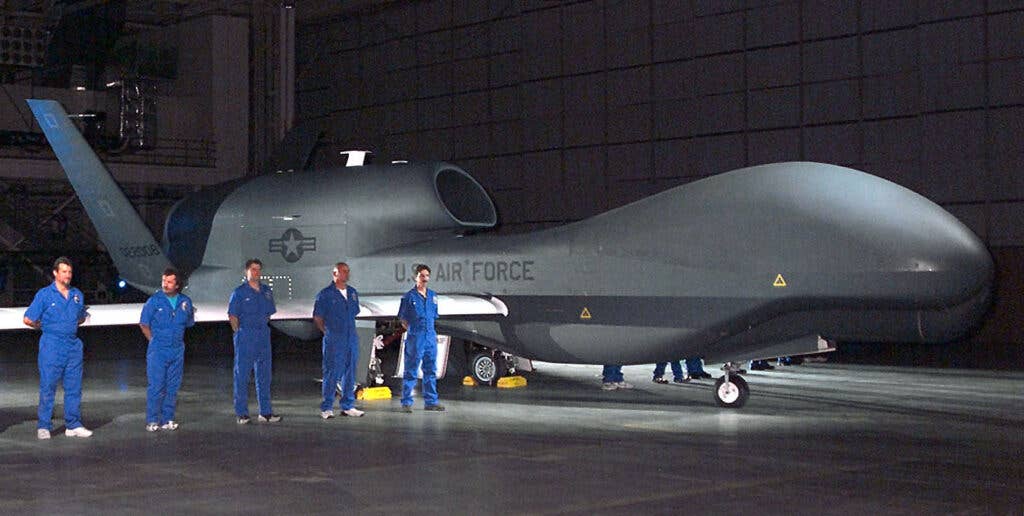 The RQ-4, a little bigger than you might picture when you hear "drone." (Courtesy photo)
