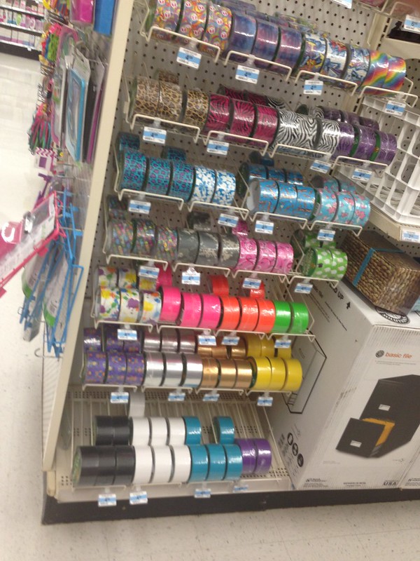 Rolls of duct tape in modern colors and patterns. (<a href="https://www.flickr.com/photos/tenpoundhammer/" target="_blank" rel="noreferrer noopener">Bobby P</a>. on Flickr)