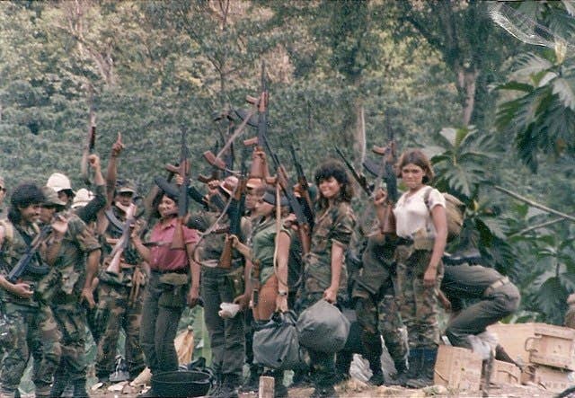 Frente Sur Commandas, Nueva Guinea zone of southeast Nicaragua, 1987. Wikimedia Commons