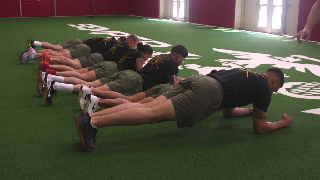 Planks: Tricking tough guys into doing Pilates for decades (U.S. Marine Corps)
