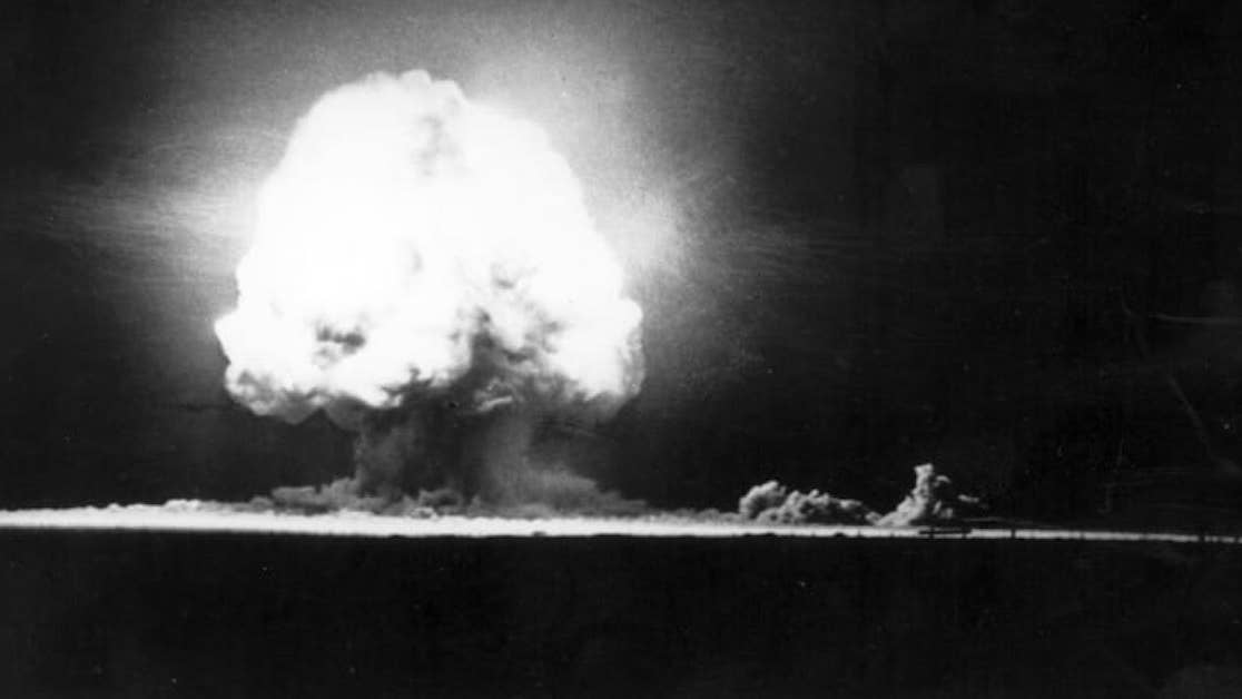 first atom bomb