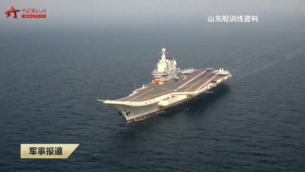 China just sent its homegrown aircraft carrier to the South China Sea