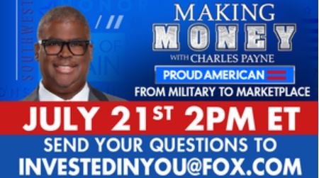 Air Force veteran and FOX host Charles Payne takes viewers from military to marketplace in Proud American special