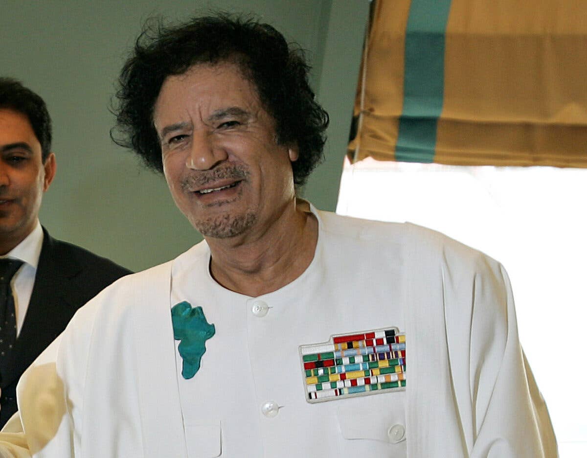 Moammar Qaddafi (Public domain)