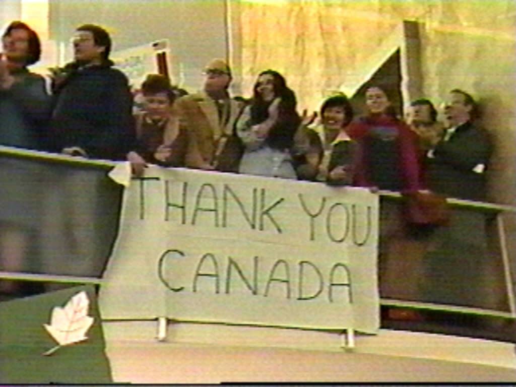 Americans showing their gratitude for Canada's role during the&nbsp;Iran hostage crisis (State Department)