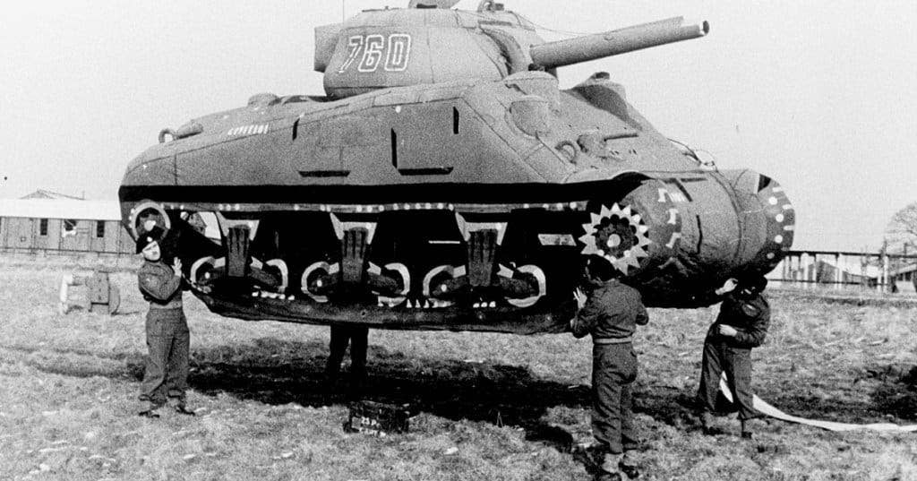 Ghost Army tanks